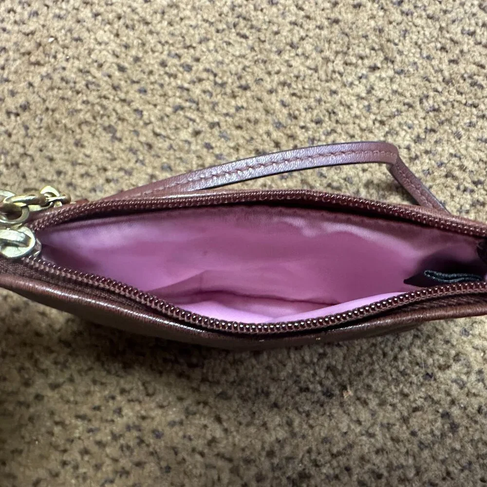 Coach Leather Wristlet - Picture 3 of 3
